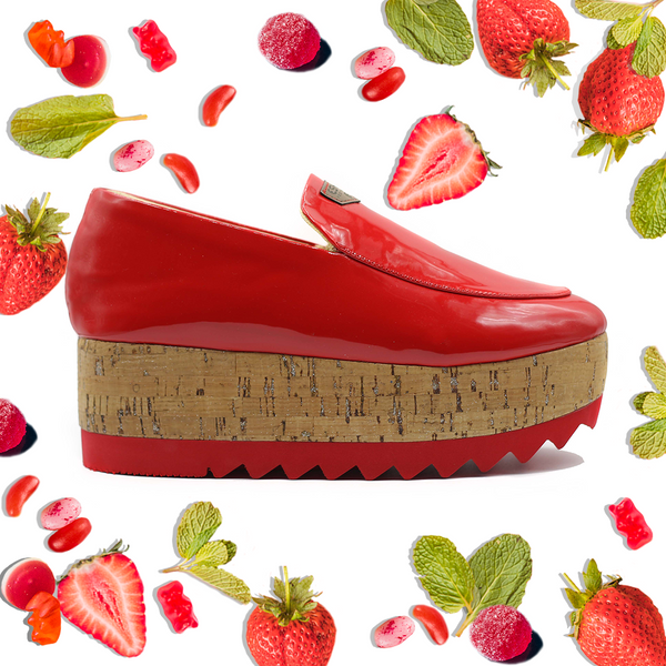 Jelly Strawberry Shoes