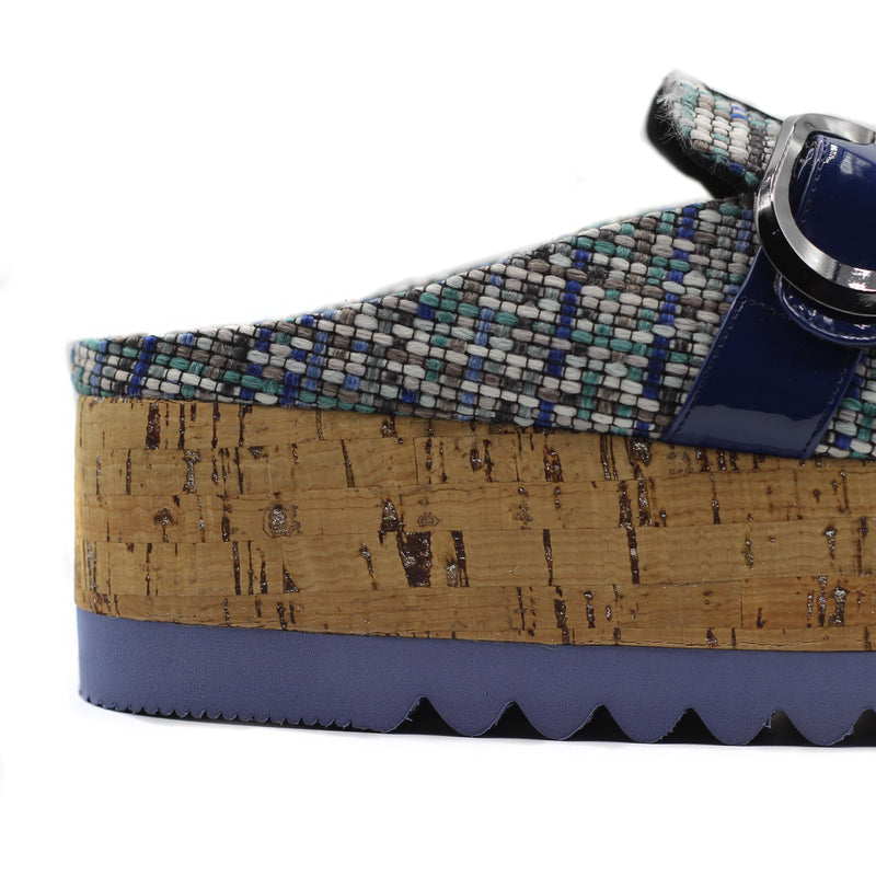 Tetris Blue Slipper