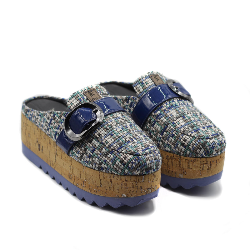 Tetris Blue Slipper