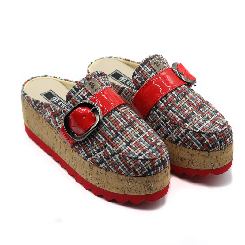 Tetris Red Slipper