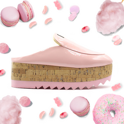 Jelly Baby Pink Slipper